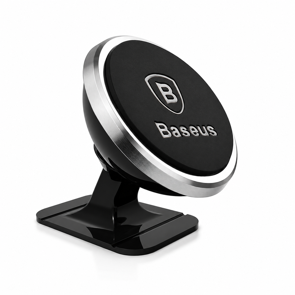 Baseus Magnetic Car Phone Mount, 360° Rotating Air Vent Phone Holder, Strong Magnetic Cell Phone Holder for iPhone, Samsung Galaxy, Google Pixel & All Smartphones