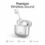 REMAX AlloyBuds 1 True Wireless Earbuds, Bluetooth 5.3 Wireless Headphones with HD Calls, Hi-Fi Stereo Sound, Low Latency, Touch Control & USB-C Charging Case
